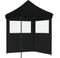 vidaXL - Partytent - inklapbaar - pop-up - met - 2 - zijwanden - zwart