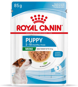 Royal Canin Mini - Puppy - Natvoer Hond - Pouch - 12 x 85 g