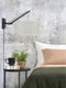 GOOD&MOJO Wandlamp Andes - Bamboe Zwart/Naturel - 50x32x45cm - Binnen Scandinavisch,Bohemian