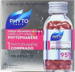 Voedingssupplement Phyto Paris Phytophanere 2 Onderdelen 120 Stuks