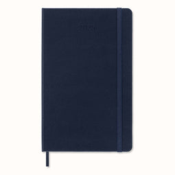 Moleskine 12 Maanden Agenda - 2025 - Wekelijks - Large - Harde Kaft - Saffier Blauw