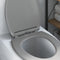 vidaXL - Snelsluiting - Toiletkap - met - Soft - Close - Duroplast - Grijs