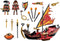 PLAYMOBIL Novelmore Burnham Raiders vuurschip - 70641