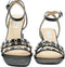 GUESS Selene Sandalo - Dames Sandalen met gesp en steentjes - Zwart - Maat 36