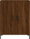 vidaXL - Dressoir - 69,5x34x90 - cm - bewerkt - hout - bruin - eikenkleur