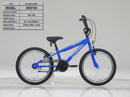 Tornado Crossfiets BMX - 20 inch - Lichtblauw