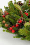 House of Seasons Austin - Kerstkrans - Ø50 cm - Groen