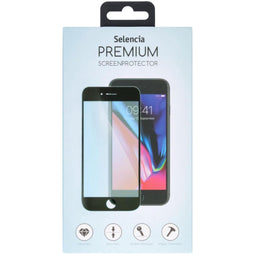 Selencia Galaxy S20 Plus - Screenprotector 9H - Zwarte randen