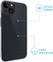 iMoshion Hoesje Geschikt voor iPhone 15 Hoesje Siliconen - iMoshion Softcase Backcover smartphone - Transparant