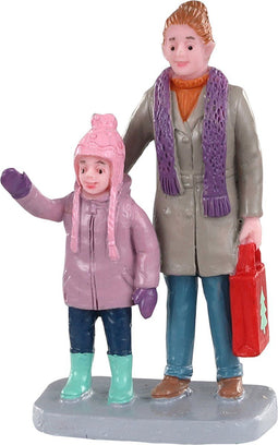 Lemax - Christmas Market Shoppers - Kersthuisjes & Kerstdorpen