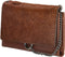 Hide & Stitches Mendoza - Schoudertas/Portemonnee - 12 creditcardvakken - Bruin