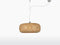 GOOD&MOJO Hanglamp Palawan - Bamboe - Recht - Ø60cm - Scandinavisch,Bohemian - Hanglampen Eetkamer, Slaapkamer, Woonkamer