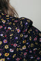 Colourful Rebel Neyo - Fitted Turtle Neck Top - Lange mouw Bloemen dessin - Maat XL