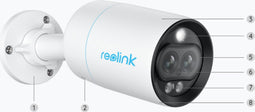 Reolink RLC-81MA - 4K 8MP PoE camera - Dual-lens met nachtzicht en bewegingsdetectie