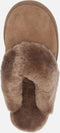 Warmbat Flurry - Dames Sloffen - Suède - Schapenwol - Bruin - Maat 44
