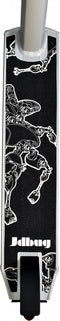 JD Bug 118 PRO Dark Knight - Zilver - Stuurhoogte 89 cm