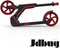 JD -Bug JD Bug Step Smart zwart rood