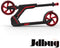 JD -Bug JD Bug Step Smart zwart rood
