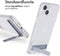 iMoshion Hoesje Geschikt voor iPhone 15 Plus Hoesje - iMoshion Stand Backcover - Transparant