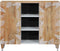 vidaXL - Dressoir - 90x33,5x75 - cm - massief - mangohout