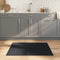 vidaXL - Vloerkleed - rechthoekig - 80x100 - cm - bamboe - grijs