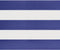 vidaXL - Luifel - uittrekbaar - 3x2,5 - m - stof - en - aluminium - blauw - en - wit
