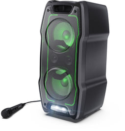Sharp PS-931 - Draagbare Bluetooth-party speaker - Spatwaterdicht IPX4 met discolichten en microfoon - 180W (max)