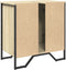 vidaXL - Wastafelkast - 60x35x60 - cm - bewerkt - hout - sonoma - eikenkleurig