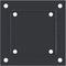 vidaXL - Paonderstellen - vierkant - 4 - st - 121x121 - mm - gepoedercoat - staal