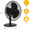 Tristar VE-5725 - Tafelventilator - 40W 3 snelheden - 30 cm