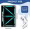 Voetbal Footstep Trainingsmat met een Paar Sokken 60 x 90 cm Voetbaltrainingsmat voor Kinderen van 4