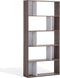 Boekenkast met 5 planken ORILLA 174 cm Donkerbruin