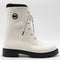 Michael Kors Montaigne Rainboot - Dames Regenlaarzen - Warm gevoerd - Wit - Maat 38.5