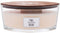 WoodWick Heartwick Flame Ellipse Geurkaars - White Honey - 50 branduren