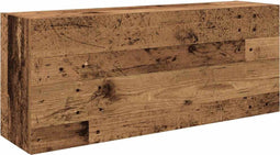 vidaXL - Badkamerwandkast - 100x25x40 - cm - bewerkt - hout - oud - houtkleurig