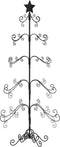 vidaXL - Kerstdecoratie - kerstboom - 150 - cm - metaal - zwart