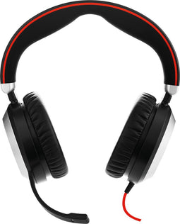 Jabra Evolve 80 - Headset Bedraad - Microfoon - Zwart