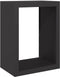 vidaXL Haardhoutrek - 60x40x80 cm - staal - zwart