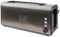 Black & Decker BXTO1000E - Broodrooster 1 sleuf 1000W - Ultrabrede sleuf met zelfcentrerend brood - Grijs