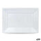 Bordenset Algon Plastic Rechthoekig 33 x 23 cm 3 Onderdelen (24 Stuks)