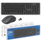 Savio KB-03 - Toetsenbord met muis - USB QWERTY Amerikaans Engels - Zwart
