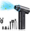 Airduster - 130.000 RPM - Stofreiniger - Perslucht - 3 standen - Draadloos en Oplaadbaar - Zwart