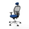 Piqueras y Crespo 1D086N1 - Bureaustoel - Hoogteverstelbaar met armleuning - Blauw