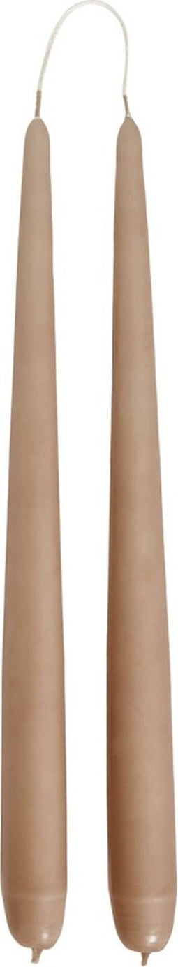 Fukai kaarsen groot latte - 2 stuks