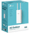 TP-Link TL-MR100-OUTDOOR - 4G Wi-Fi Router 300 Mbps - Wit