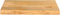 vidaXL - Tafelblad - met - natuurlijke - rand - 40x30x2,5 - cm - massief - mangohout