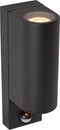 Lucide ZARO IR - Wandspot - Beweging & dag/nacht sensor - Zwart (2 stuks)