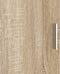 vidaXL - Hoge - kast - in - Sonoma - eiken - 35x39x168 - cm, - Geengineerd - Hout
