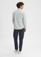 SELECTED HOMME SLHSLIMNEW-LINEN - T-Shirt LS CLASSIC W - Maat L (2022)