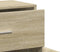 vidaXL - Dressoir - 60x31x70 - cm - bewerkt - hout - sonoma - eikenkleurig
